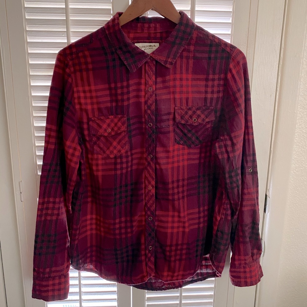 Flannel shirt, Arizona Jean Co. (womens)